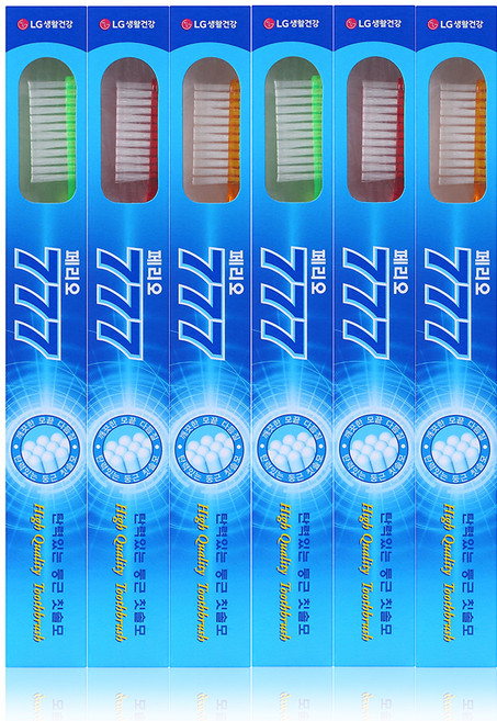 페리오 777 칫솔, 1개입, 6개
