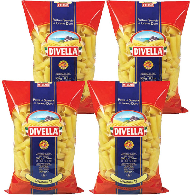 디벨라 리가토니, 500g, 4개