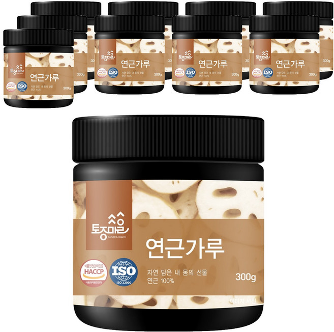 Tojongherb 蓮藕粉, 300g, 10個