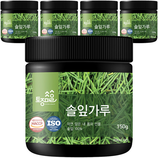 토종마을 솔잎가루, 5개, 150g