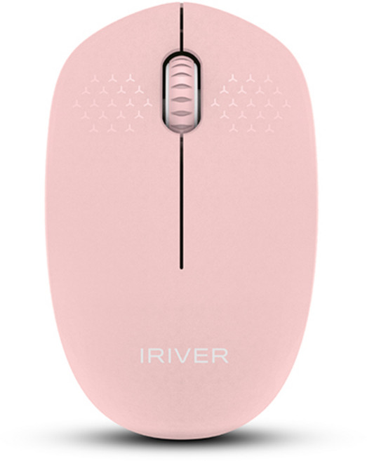 아이리버 무소음 무선 마우스, EQwear-V10, 핑크