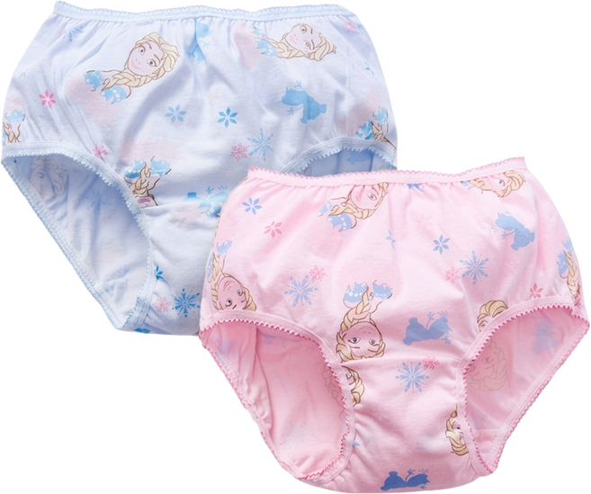 ONEDER 旺達棉品 女童款 冰雪奇緣系列三角褲 2件
