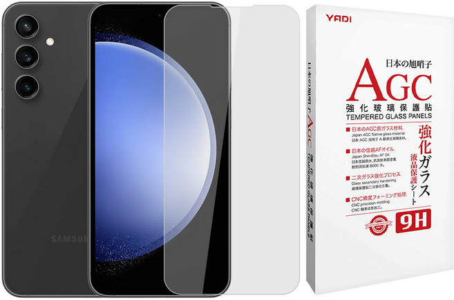 YADI 亞第 水之鏡 AGC全滿版手機玻璃保護貼, 1個