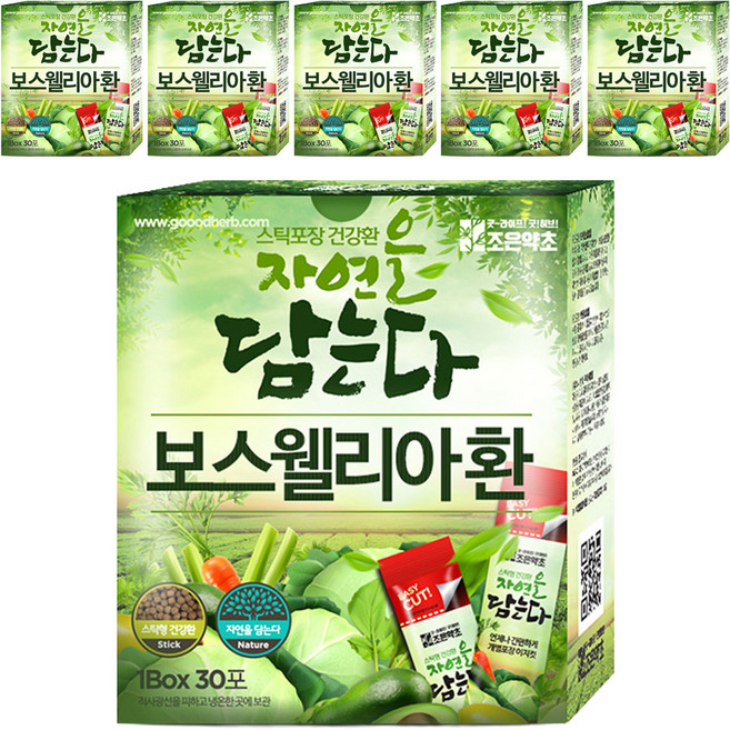 조은약초 보스웰리아환 스틱, 60g, 6개