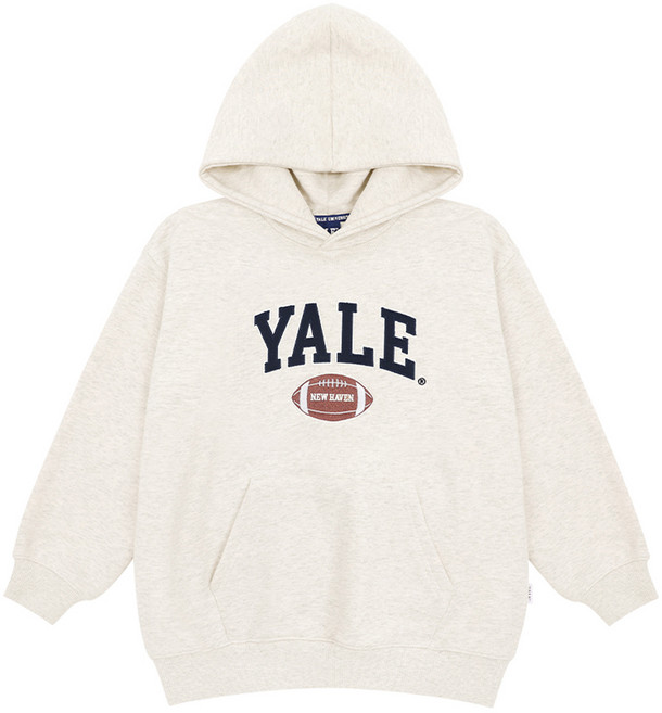 예일키즈 아동용 스포티로고 후드 티셔츠 RKYHD23F010