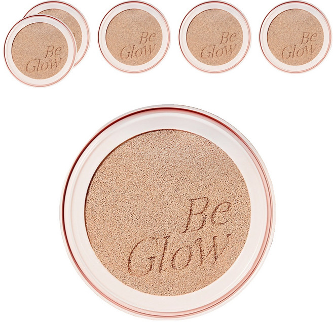 [비건뷰티] 에스쁘아 비글로우 볼륨 쿠션 리필 13g, 22호 페탈, 6개