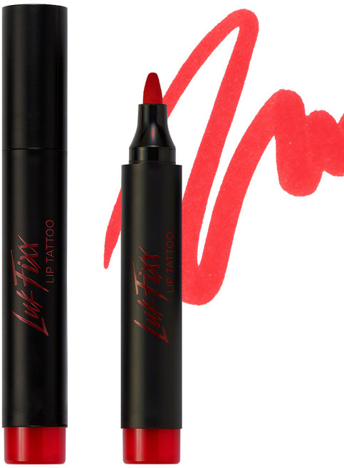 룩픽스 립 타투 립틴트, 레드, 3g, 1개