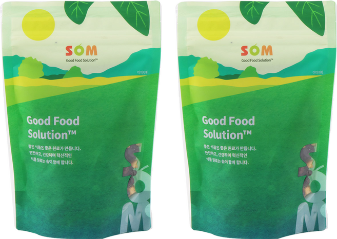 딜라잇가든 베리 제스트 블랜드 건과일믹스, 200g, 2개