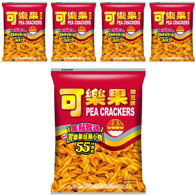 可樂果 古早味, 88g, 5包