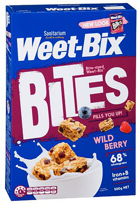 위트빅스 바이츠 와일드 베리 그래놀라 시리얼, 500g, 1개