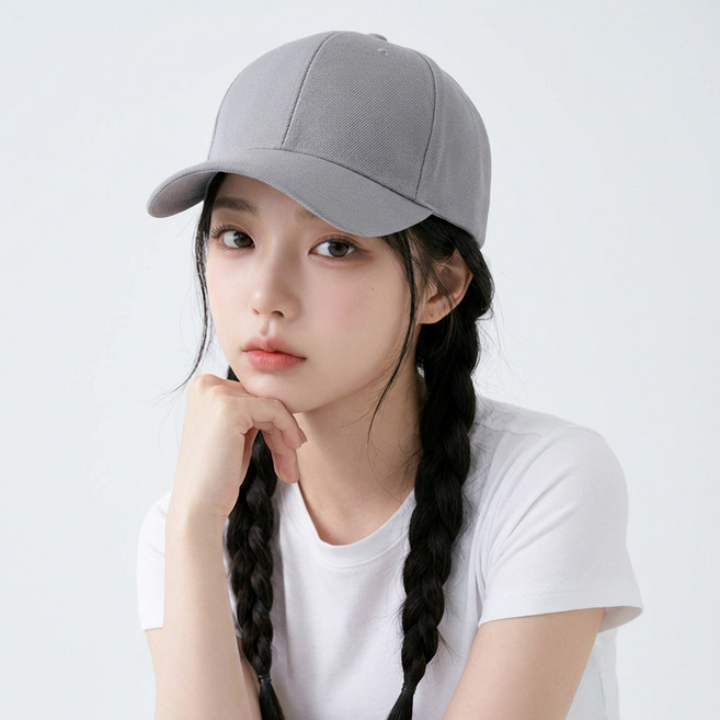 걸핀스 여리핏 무지컬러 깊은 볼캡 1556