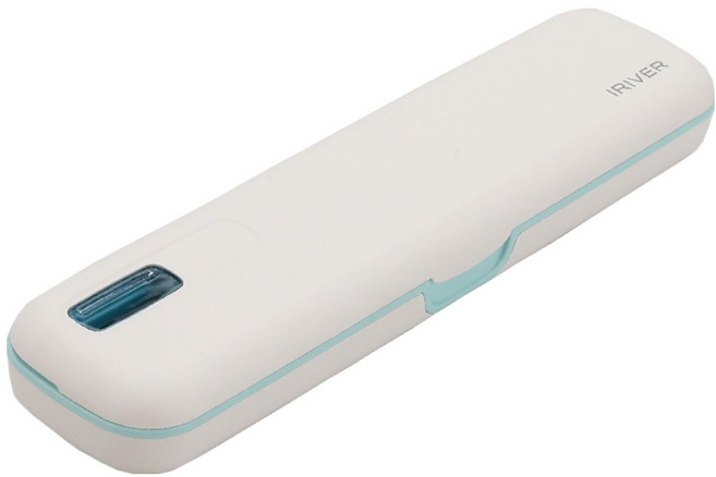 아이리버 휴대용 칫솔살균기 TBS-100 S2, 밀키화이트