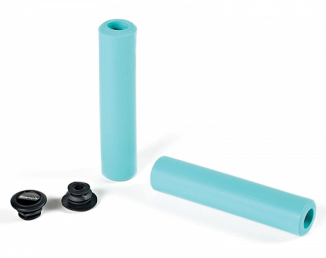 비앙키 MTB 실리콘 그립, 체레스테, 1개