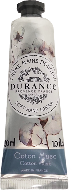 DURANCE 朵昂思 花漾護手霜 棉麝香, 30ml, 1條
