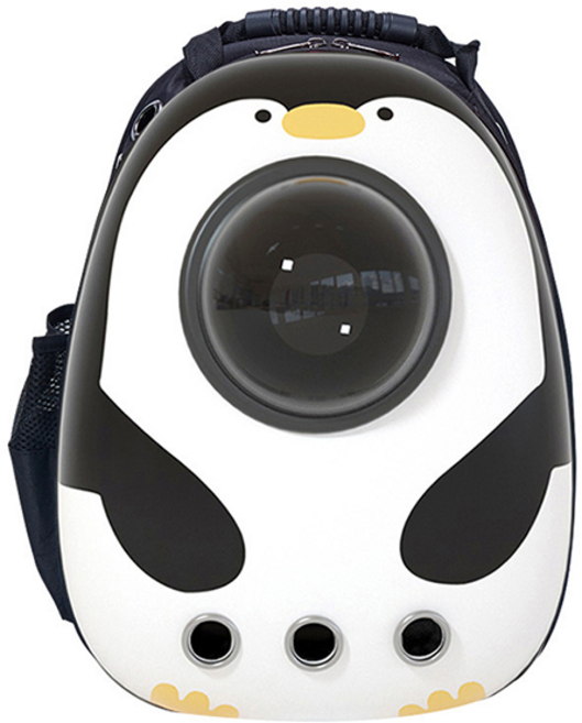 우주선 가드 반려동물 백팩, 펭귄, 1개