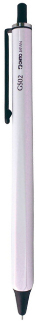 OHTO Roller 速乾陶瓷珠中性筆 GS02-G5-WT, 白色, 1支