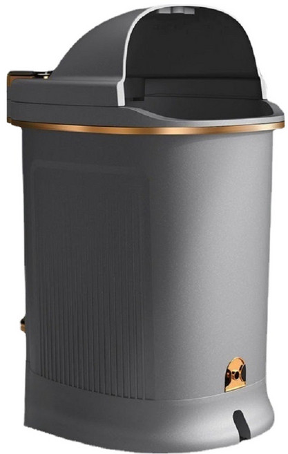 Smart Bearing 智慧魔力 全自動深桶按摩恆溫泡腳機 + 足浴包 30個, AM-2001, 黑色