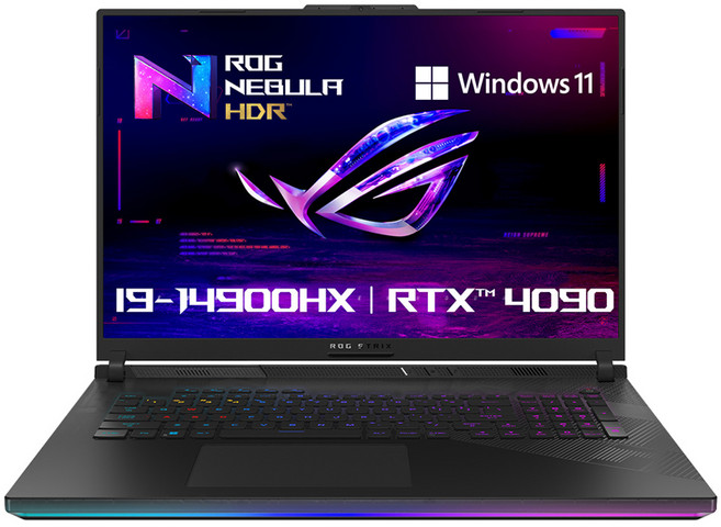 에이수스 2024 ROG 스트릭스 스카 18 코어i9 인텔 14세대 지포스 RTX 4090, Off Black, 2TB, 32GB, WIN11 Home, G834JYR-R6030W