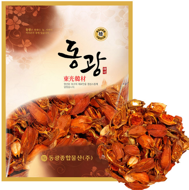 동광종합물산 국내산 말린 치자 열매, 600g, 1개