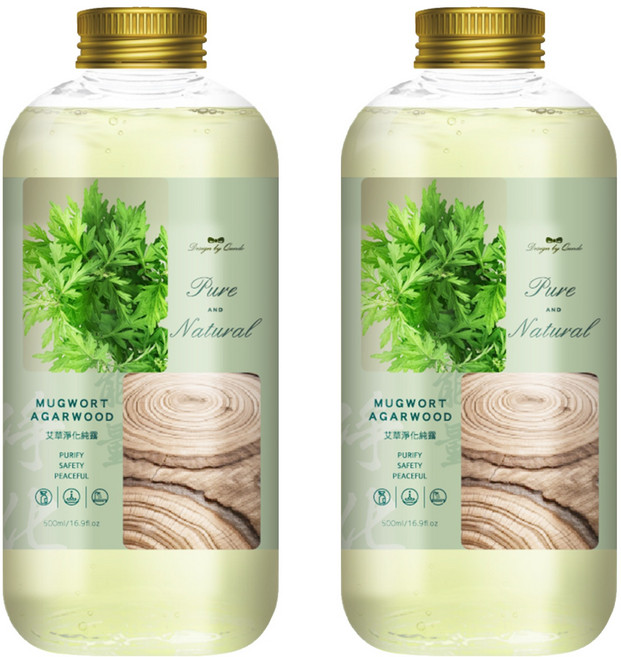 QUNDO 康朵 艾草淨化純露王, 500ml, 2瓶