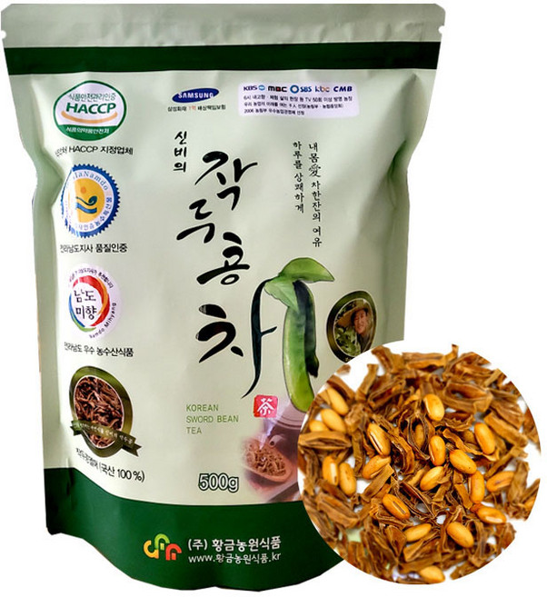 황금농원식품 신비의 작두콩차, 500g, 1개입, 1개