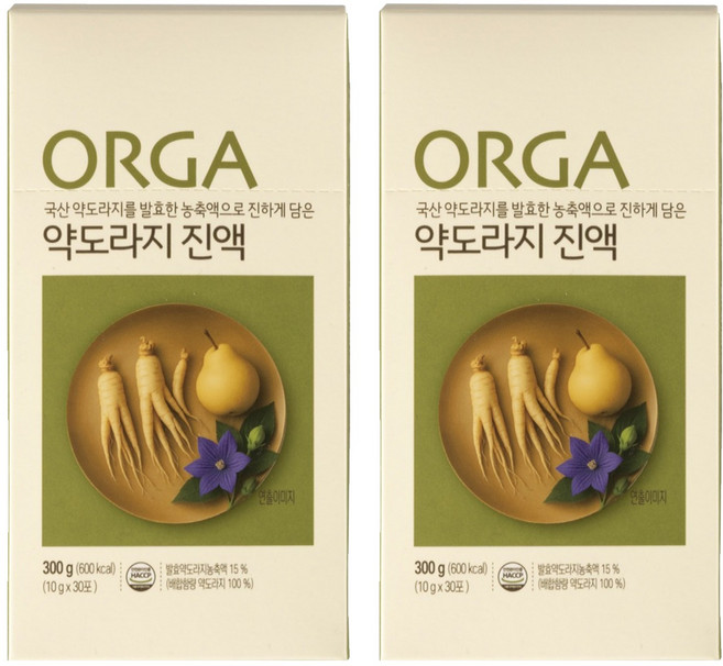 올가홀푸드 약도라지 진액, 300g, 60개
