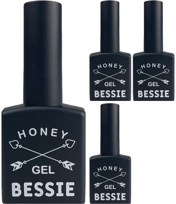 BESSIE 젤네일 인마이룸 허니젤, BH13-오필리아, 11ml, 4개