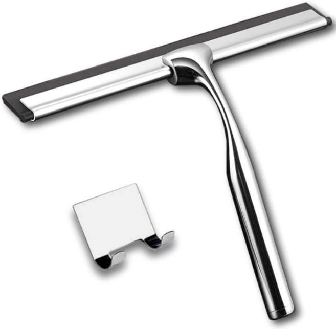 데일리픽 304 스테인리스 유리청소 스퀴지, 1개, 혼합색상