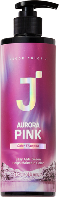 J'SOOP 護色洗髮乳 粉色, 1瓶, 380ml