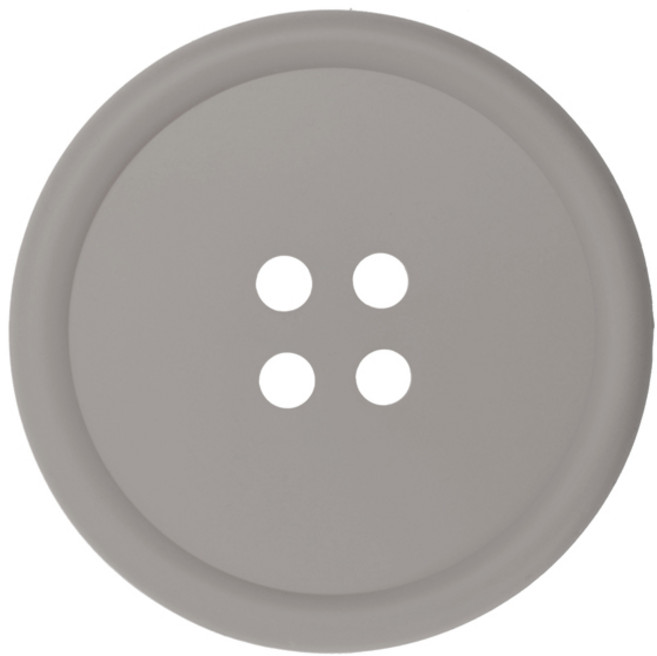 국내 제조 피아 실리콘 단추 냄비받침, 그레이, 1개