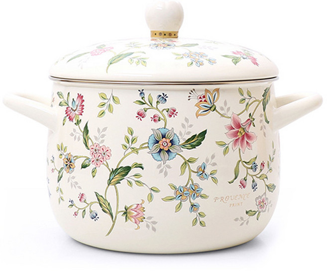 에지리 프로방스 법랑 곰솥, 20cm, 1개