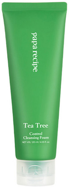 파파레서피 티트리 컨트롤 클렌징 폼, 120ml, 1개