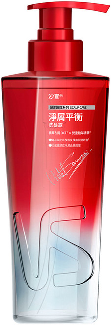 VS 沙宣 淨屑平衡洗髮露, 500g, 1瓶