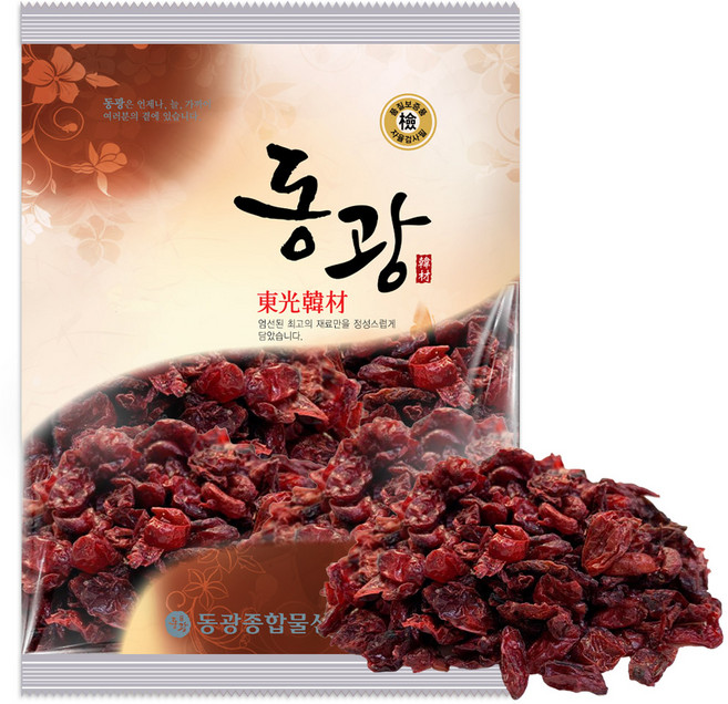 동광한방몰 건 산수유 열매, 600g, 1개
