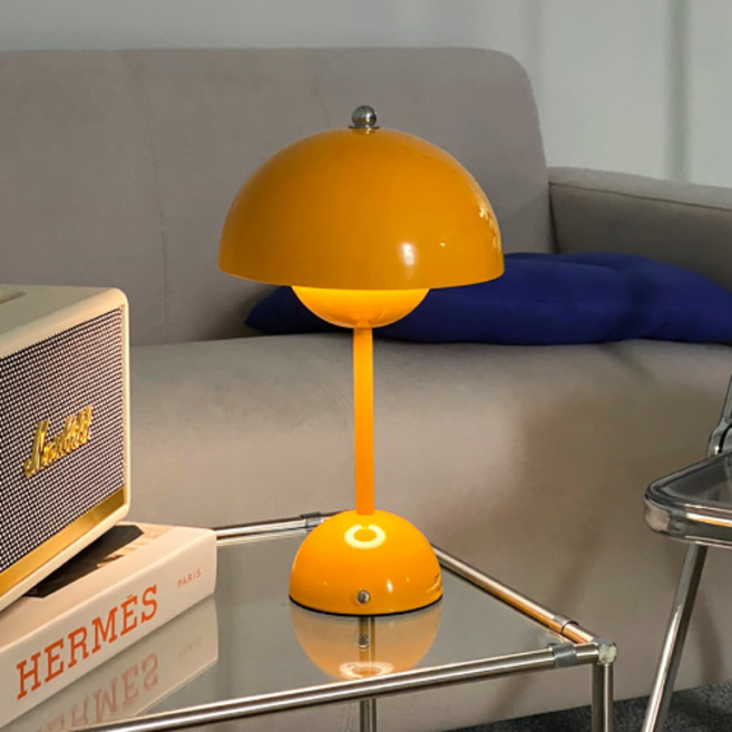 레나에너지 비비드 무드등 플라워팟 인테리어 조명, 옐로우