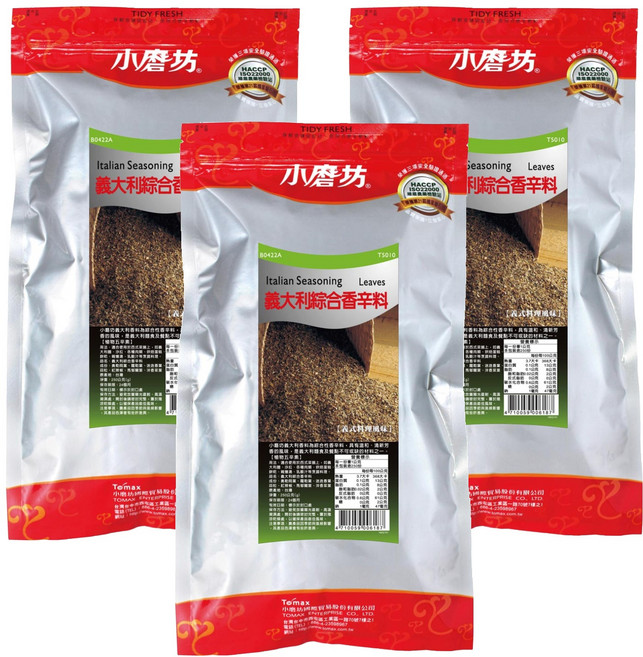 小磨坊 義大利綜合香辛料, 250g, 3包