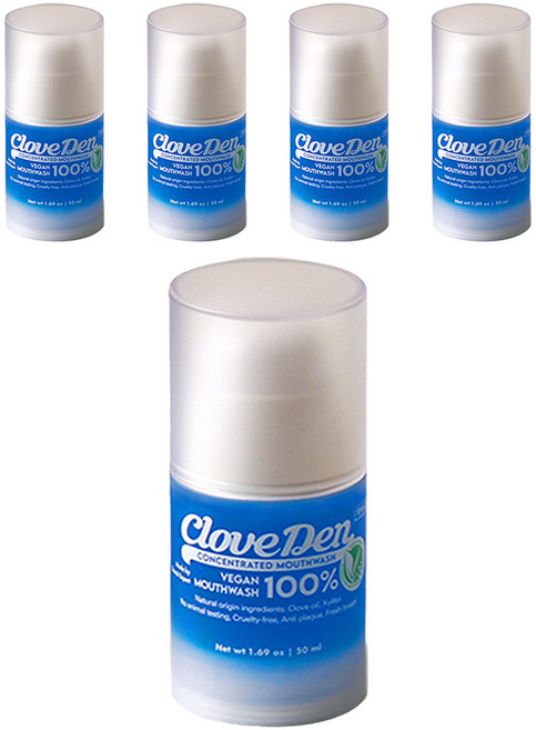 클로브덴 비건 고농축 가글, 50ml, 5개