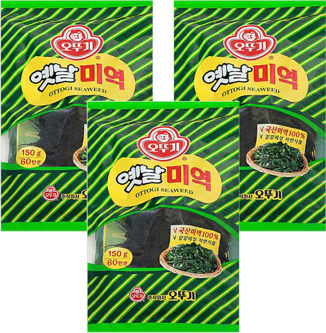 OTOKI 不倒翁 海帶芽, 150g, 3包