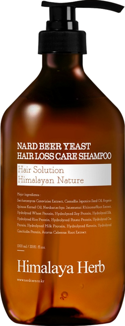 Bouquet Garni Nard 啤酒酵母防脫髮洗髮精, 1個, 1L