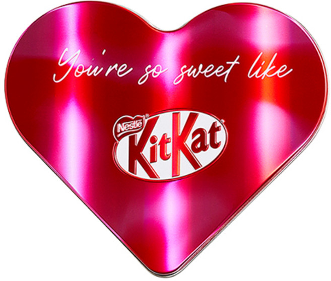 KitKat 프리즘 하트틴 케이스 초콜릿, 170.5g, 1개