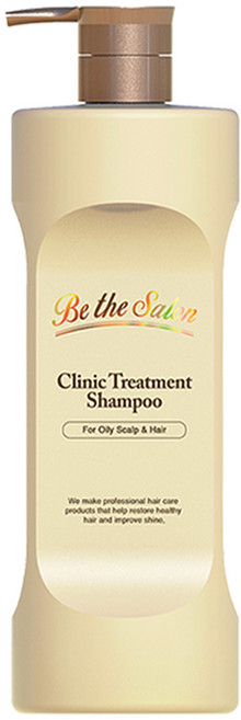 비더살롱 크리닉 트리트먼트 지성용 샴푸, 1L, 1개