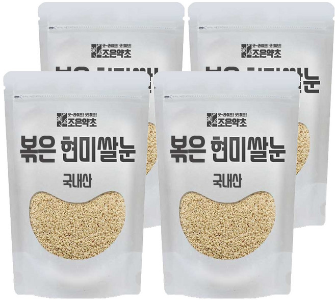 조은약초 볶은 현미쌀눈, 4개