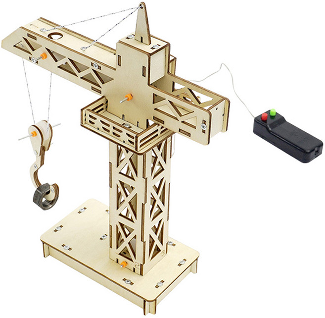 Teachers STEAM電動塔式起重機-滑輪原理, 1套