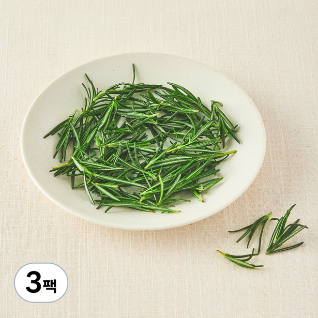 유기농 로즈마리, 10g, 3팩