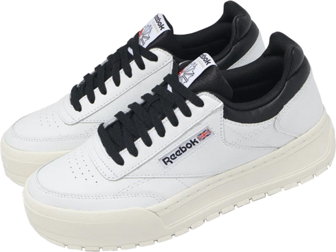 Reebok 銳步 Club C Megacourt 厚底復古情侶鞋
