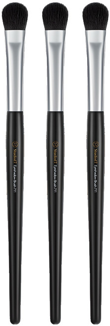 스튜디오17 베이스 아이섀도우 브러쉬 711, 3개, 혼합색상