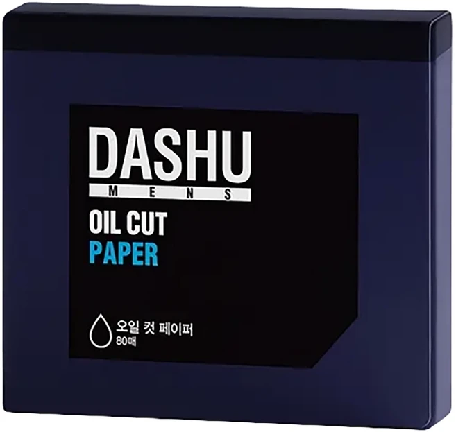 DASHU 男性吸油面紙, 80張, 1包