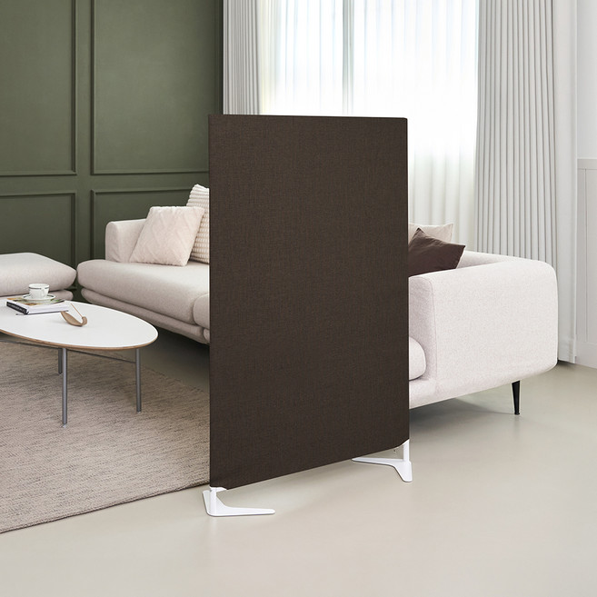 까사마루 이브 스탠드형 가림막 파티션 800, 그레이