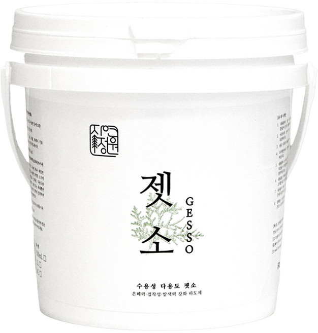 자연정원 젯소, 화이트, 1L, 1개