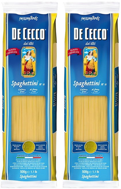 데체코 스파게티니, 500g, 2개